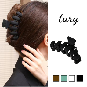 Kẹp tóc càng cua kiểu dáng gợn sóng hot trend, Kẹp càng cua màu pastel phong cách Hàn Quốc đáng yêu cho nữ - Mã KT030