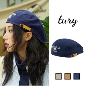 Mũ Nồi Nữ, Mũ Nồi Lùi Mũ Tiến Thêu Chữ Nhiều Màu Phối Chữ Cotton Dày Dặn Thời Trang Cổ Điển Sang Chảnh - Mã MN023