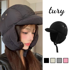 Mũ Phao Chụp Tai Unisex, Nón Len Phi Công Bông Dày Dặn Chống Gió Giữ Ấm Màu Trơn Basic Thời Trang Mùa Đông - Mã NL075