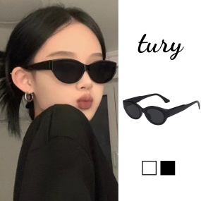 Kính Mát Unisex, Mắt Kính Gọng Nhựa Hình Mắt Mèo Cao Cấp Chống Nắng, Chống Tia UV Phong Cách Năng Động - Mã MK051