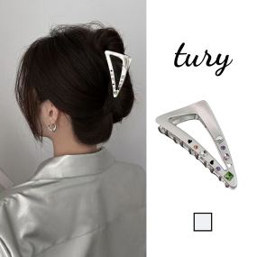 Kẹp Tóc Kim Loại Đính Đá - MÃ KT069