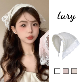 Băng Đô Seersucker Ren Trùm Đầu Vải - Mã BD025