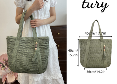 Túi cói: Phụ kiện thời trang bền vững và phong cách